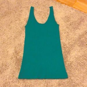 Turquoise tank top. Size XS/S